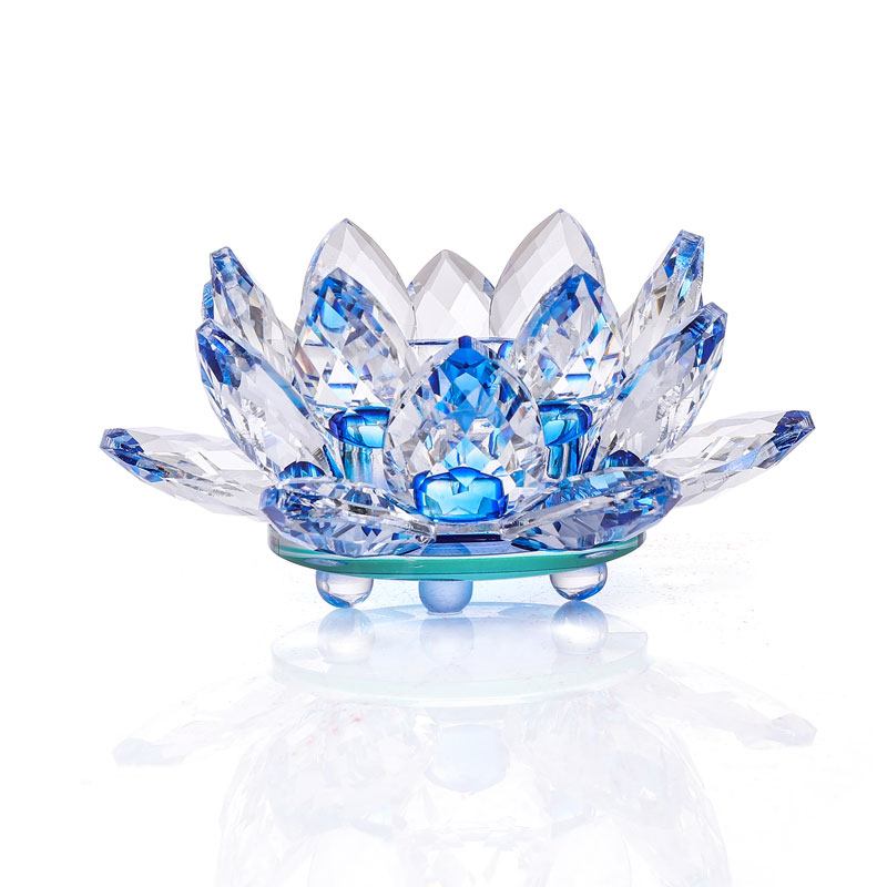 Candle Glass Supplies - حاملات شموع زجاجية على شكل زهرة