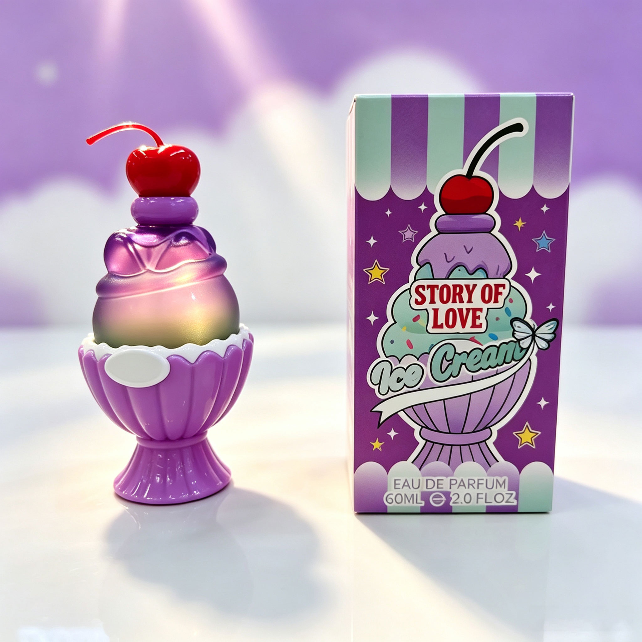 Candle Shop - عطر على شكل آيس كريم لطيف