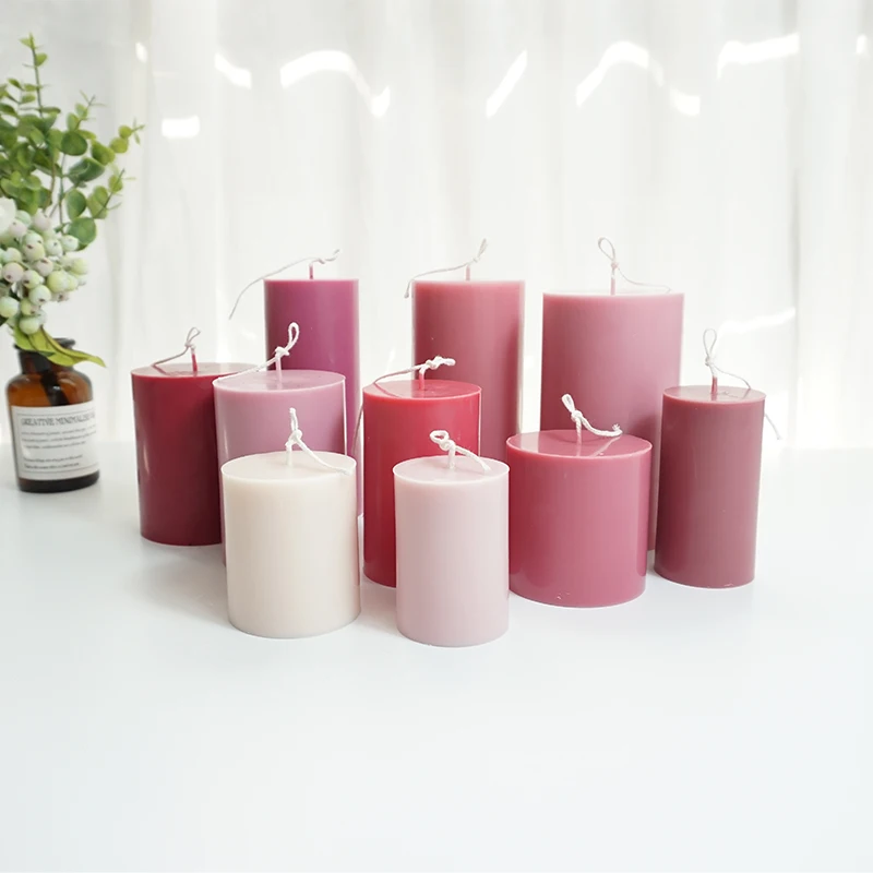 Candle Making Supplies Jars - شقة أعلى كبير قالب شمع أسطواني