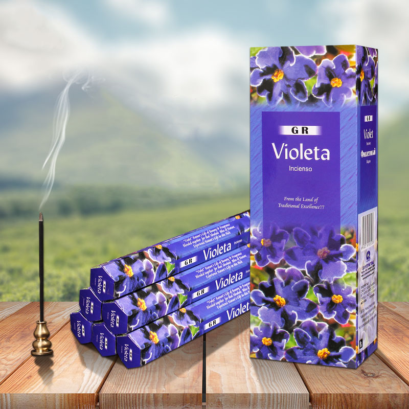 Candle Supplies India - الهند البخور فيوليتا العطر صندوق كبير