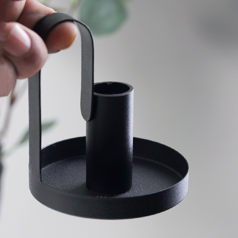Candle Holder Supplies - حامل شموع معدني إبداعي للزينة في
