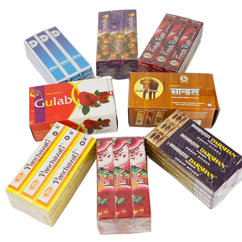 Candle Supplies India - 12 صناديق صغيرة دارشان الهند البخور