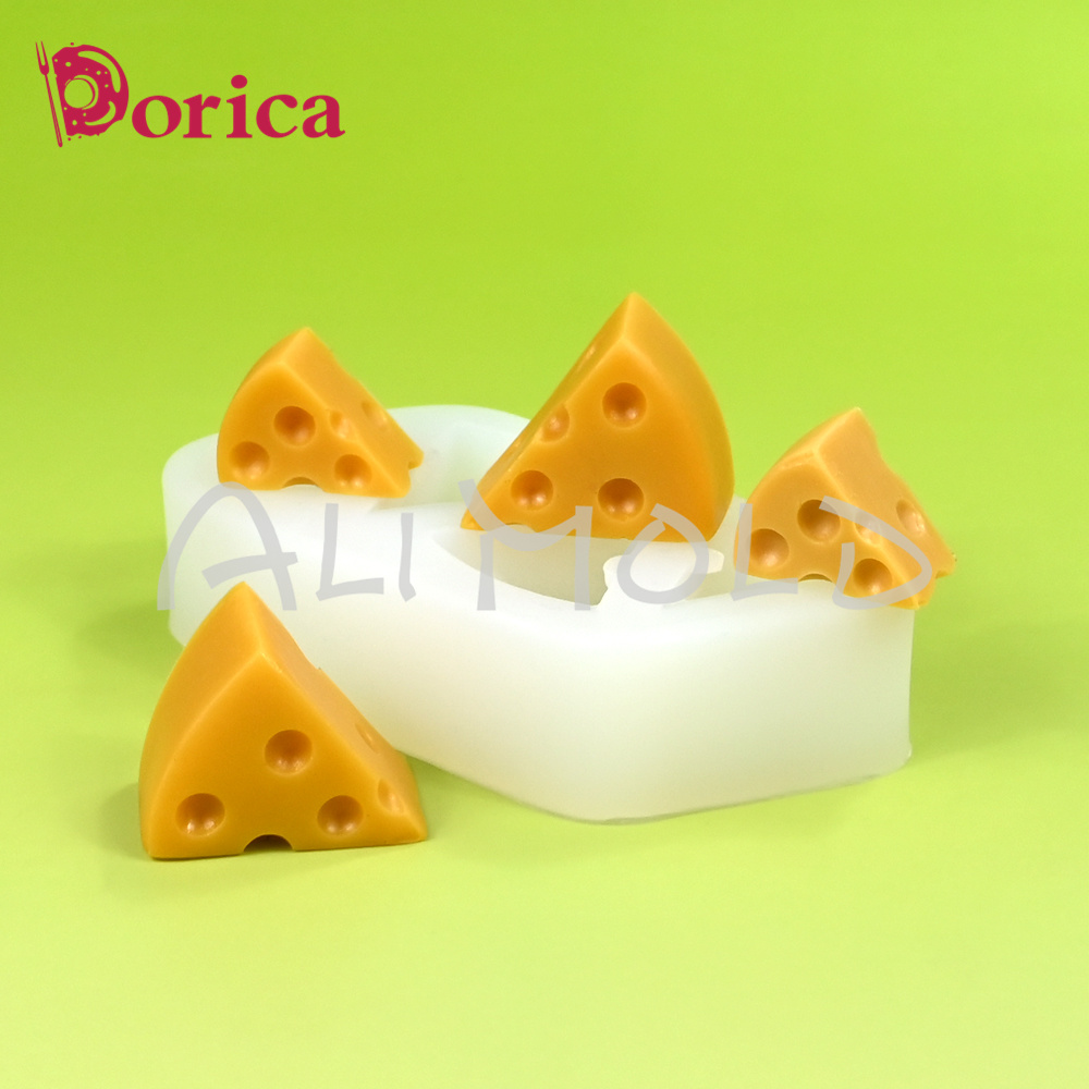 Candle Supplies Eu - 4 ثقوب الجبن مكعب قالب من