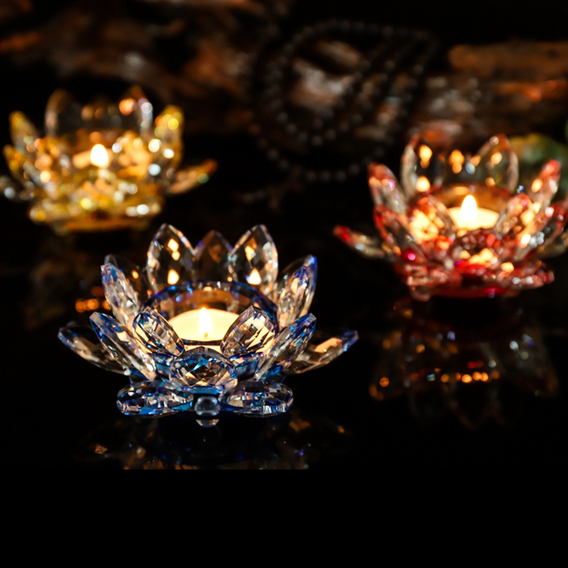 حاملات شموع زجاجية على شكل زهر - مراجعة Candle Glass Supplies وسعره