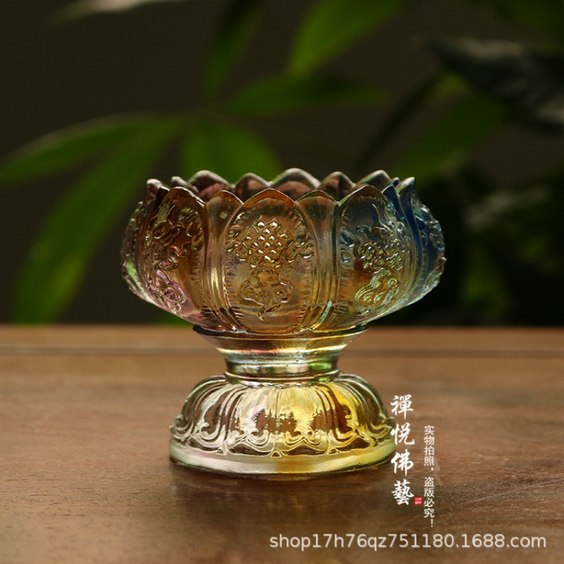 حامل شموع زجاجي على شكل زهرة ا - مراجعة Candle Glass Supplies وسعره