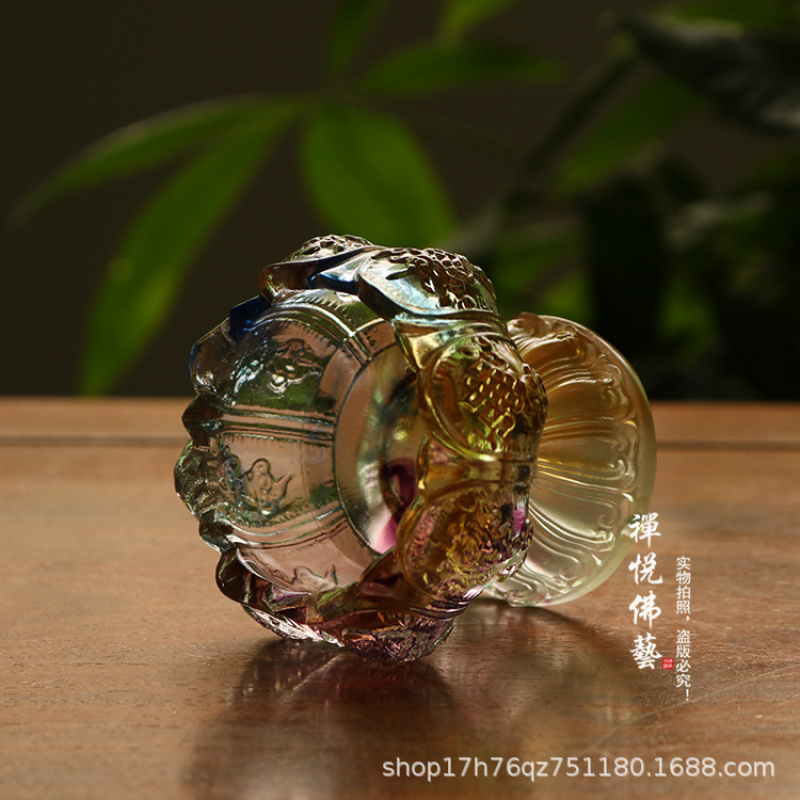حامل شموع زجاجي على شكل زهرة ا - مراجعة Candle Glass Supplies وسعره