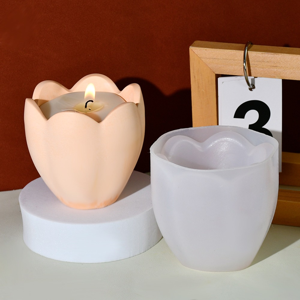 توليب شمعة حامل قوالب السيليكو - مراجعة Candle Holder Supplies وسعره