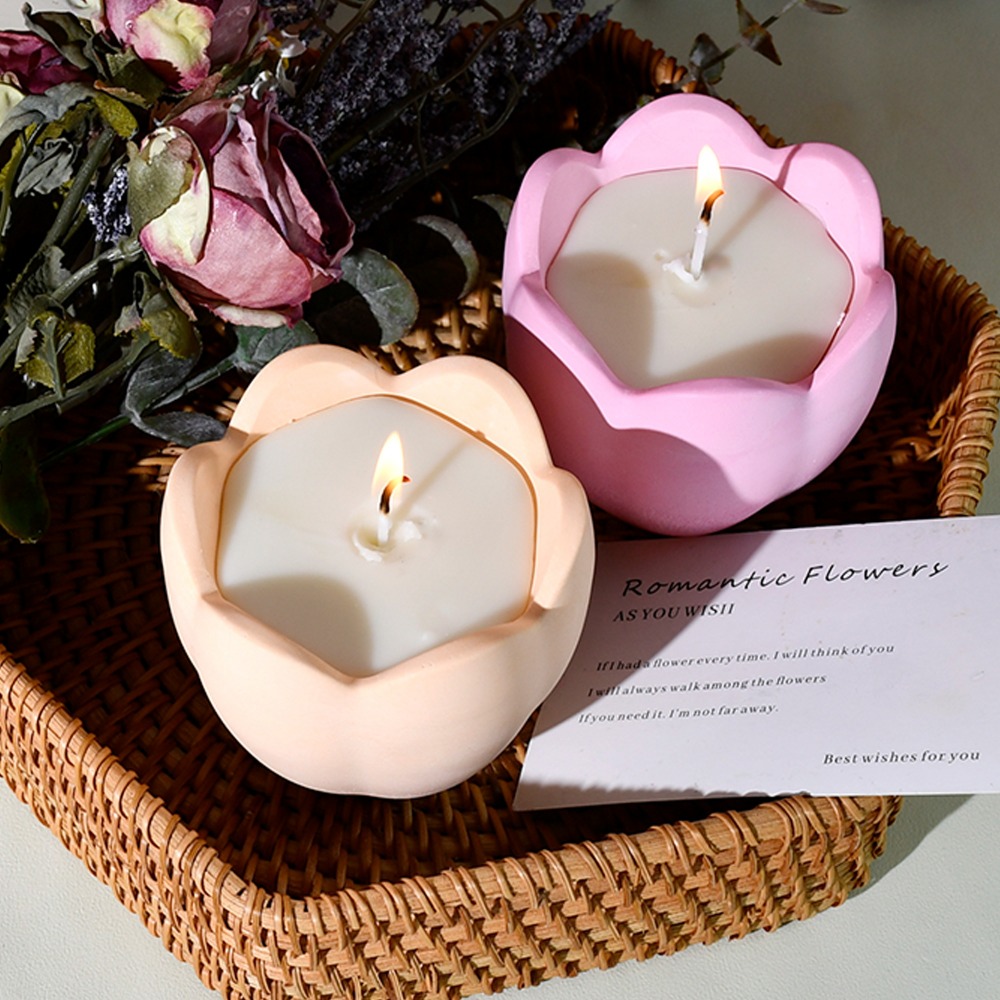 توليب شمعة حامل قوالب السيليكو - مراجعة Candle Holder Supplies وسعره