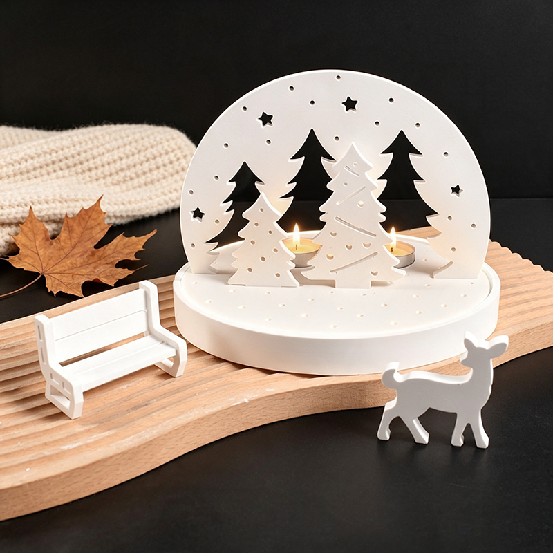 قوالب سيليكون لحامل شموع الإضا - مراجعة Candle Holder Supplies وسعره