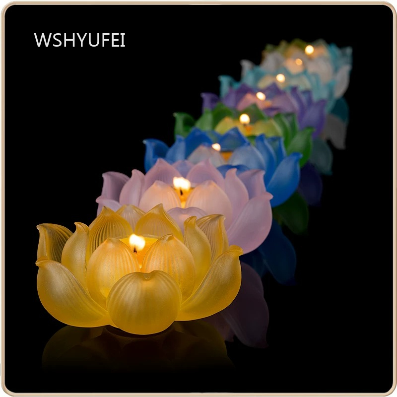 حامل شموع زجاجي على شكل زهرة ا - مراجعة Candle Glass Supplies وسعره