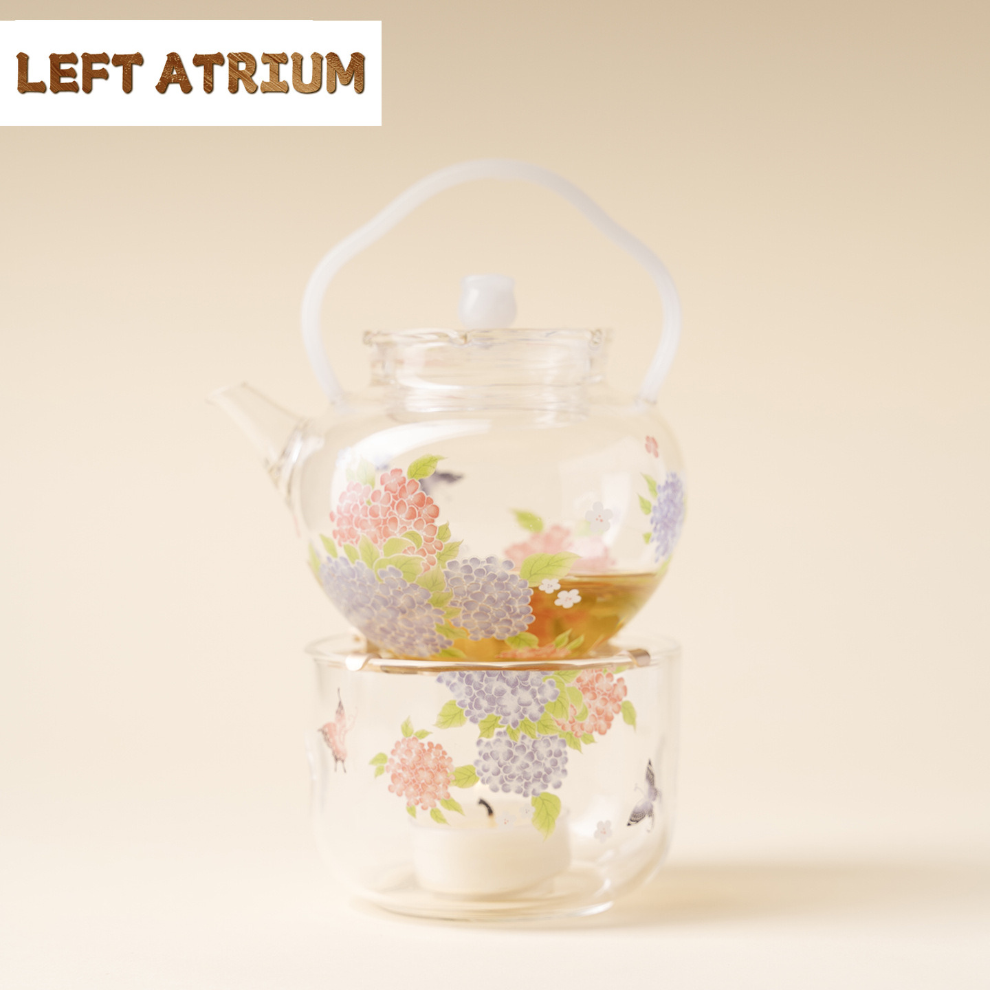 حامل سخان شاي زجاجي على شكل فر - مراجعة Candle Glass Supplies وسعره