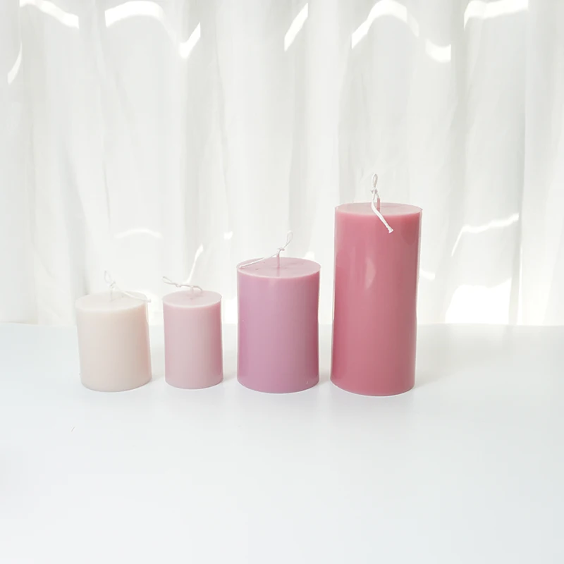شقة أعلى كبير قالب شمع أسطواني - مراجعة Candle Making Supplies Jars وسعره