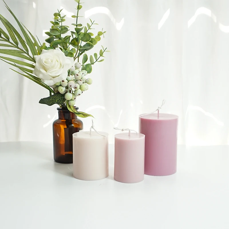 شقة أعلى كبير قالب شمع أسطواني - مراجعة Candle Making Supplies Jars وسعره
