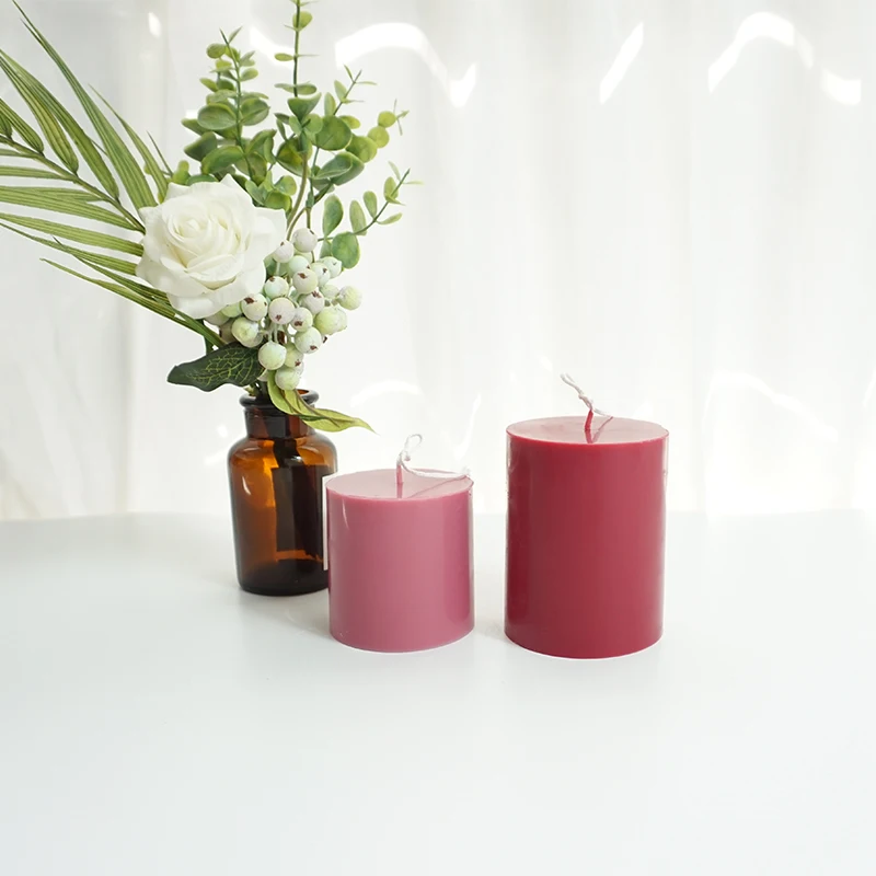 شقة أعلى كبير قالب شمع أسطواني - مراجعة Candle Making Supplies Jars وسعره