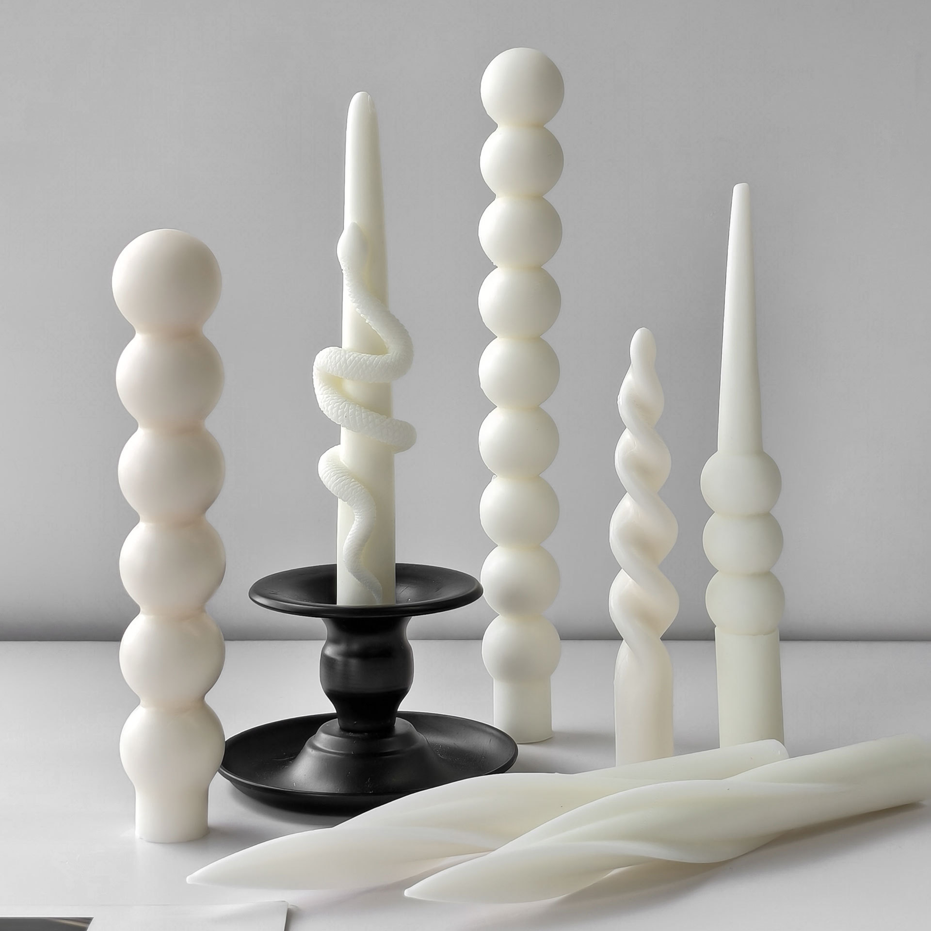 قالب شمع قضيب طويل هندسي مصنوع - مراجعة Candle Supplies Tins وسعره