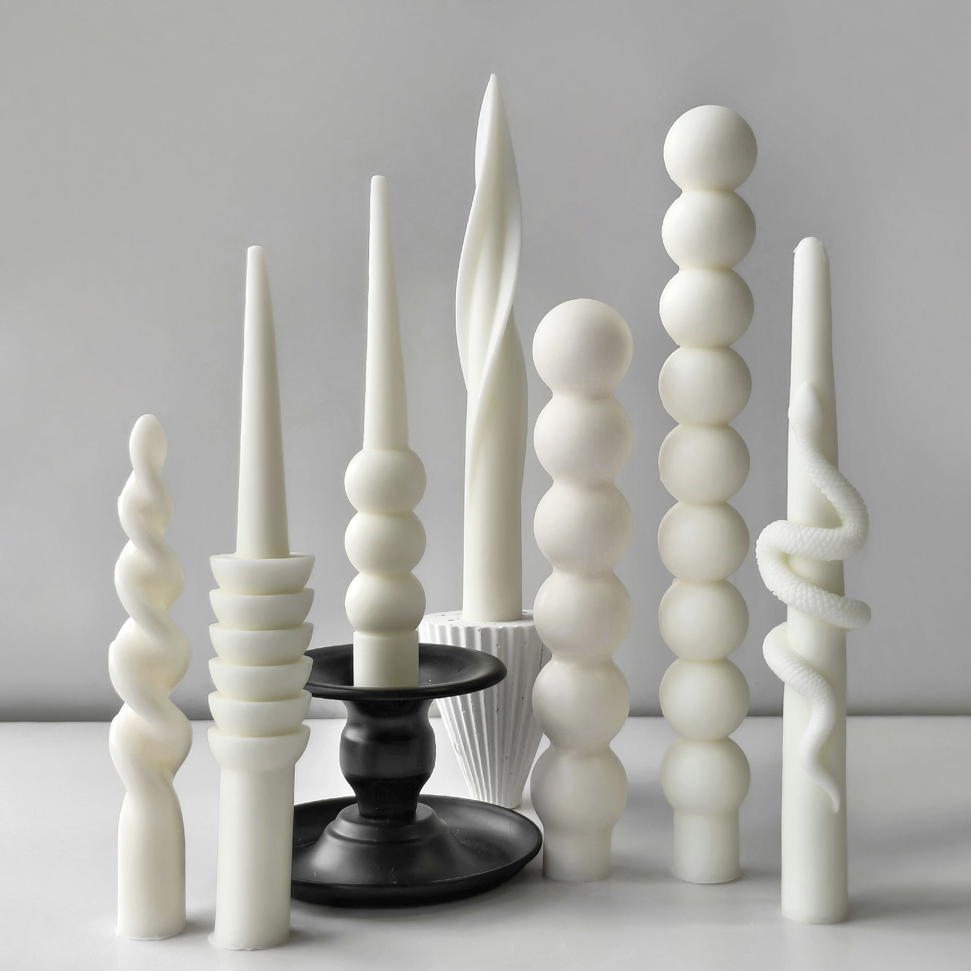 قالب شمع قضيب طويل هندسي مصنوع - مراجعة Candle Supplies Tins وسعره