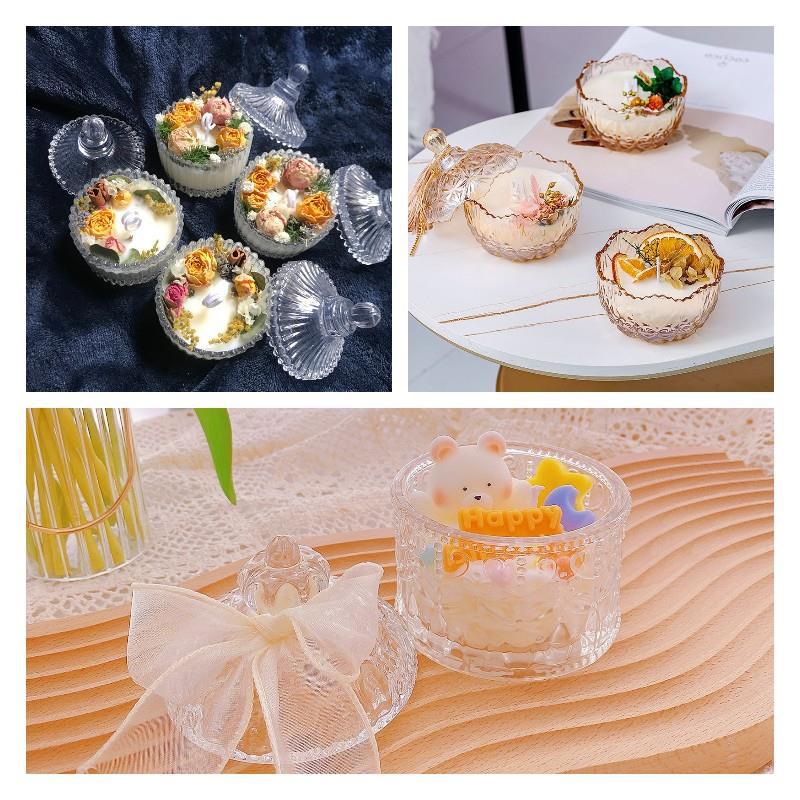 الزجاج الفرنسي شمعة العطرية Ca - مراجعة Candle Glass Supplies وسعره