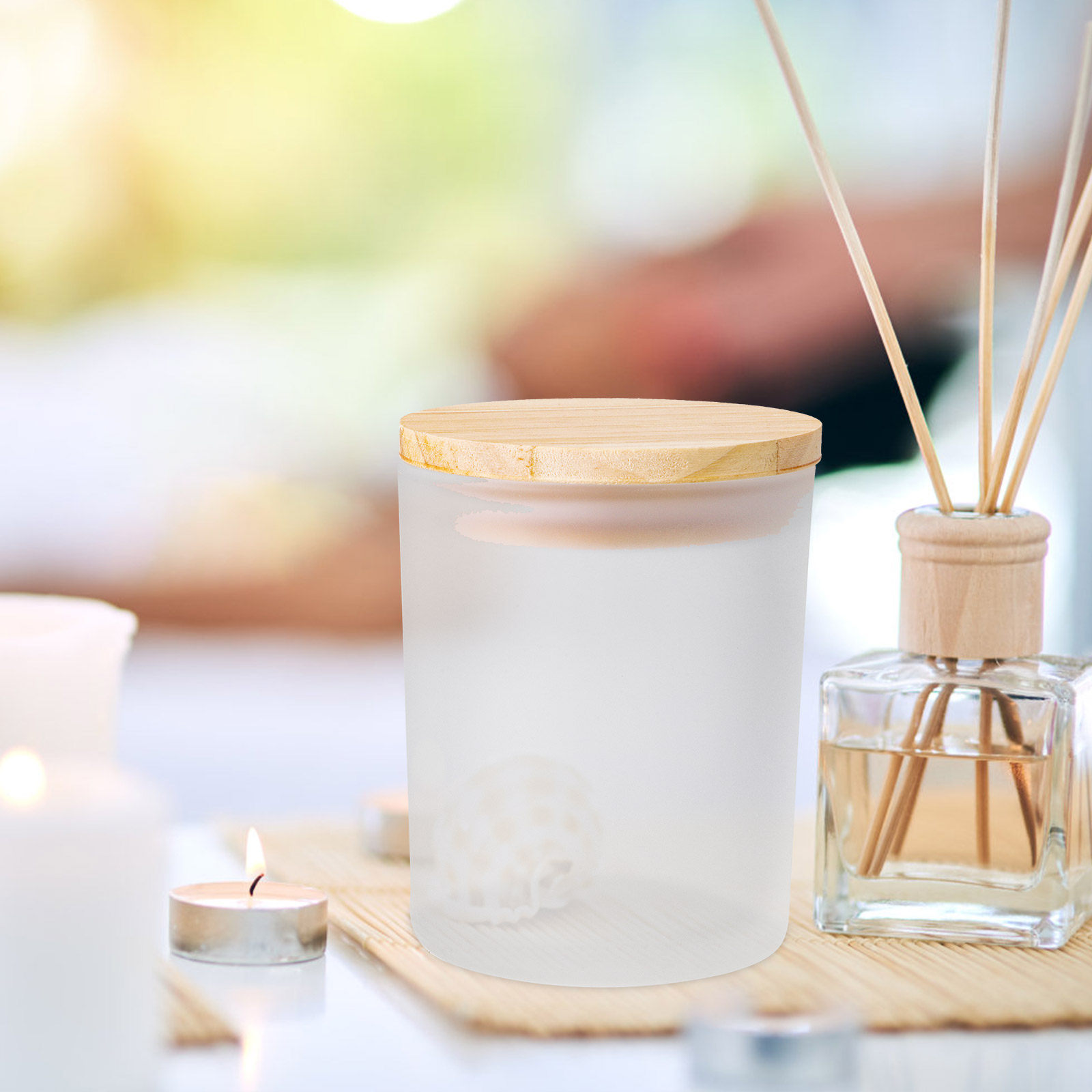 4 قطع من الأكواب الزجاجية المط - مراجعة Candle Making Supplies Jars وسعره