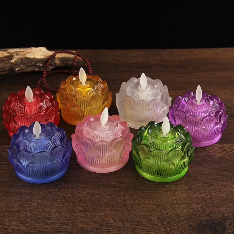 مصباح زهرة اللوتس الزجاجي المل - مراجعة Candle Glass Supplies وسعره