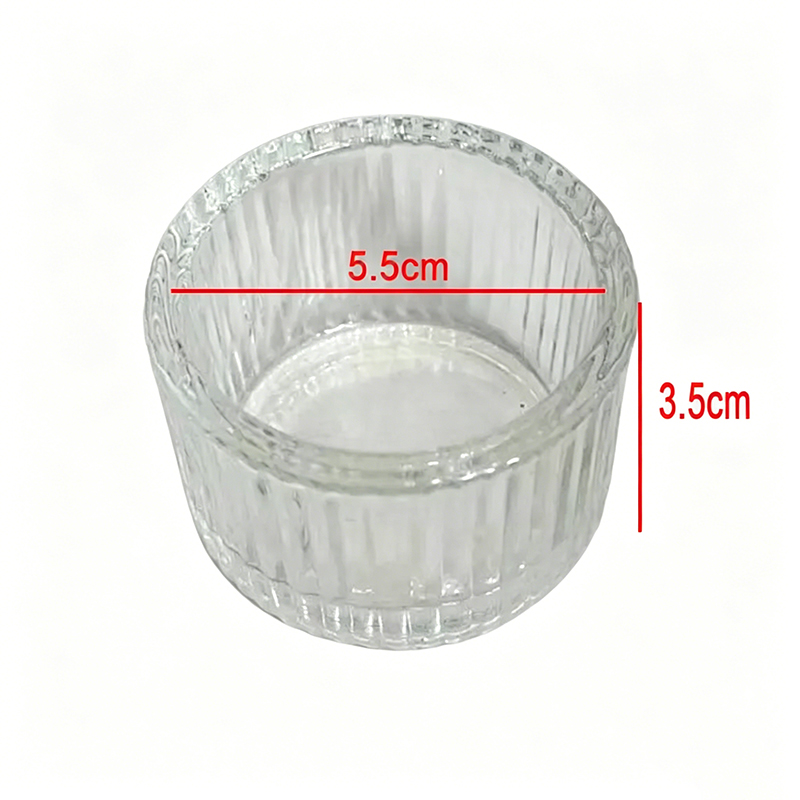 حامل شموع زجاجي صغير وشفاف للط - مراجعة Candle Glass Supplies وسعره